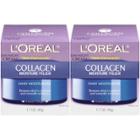 L'oreal Paris Collagen Day & Night Cream - 2ct/1.7oz Each