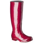 No Brand Women's Classic Tall Rain Boot - Red