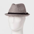 Target Men's Fedora - Goodfellow & Co Gray