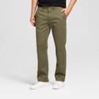 Men's Straight Fit Hennepin Chino Pants - Goodfellow & Co Olive