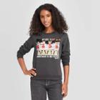 Women's Mean Girls Christmas Is So Fetch Graphic Sweatshirt - Black