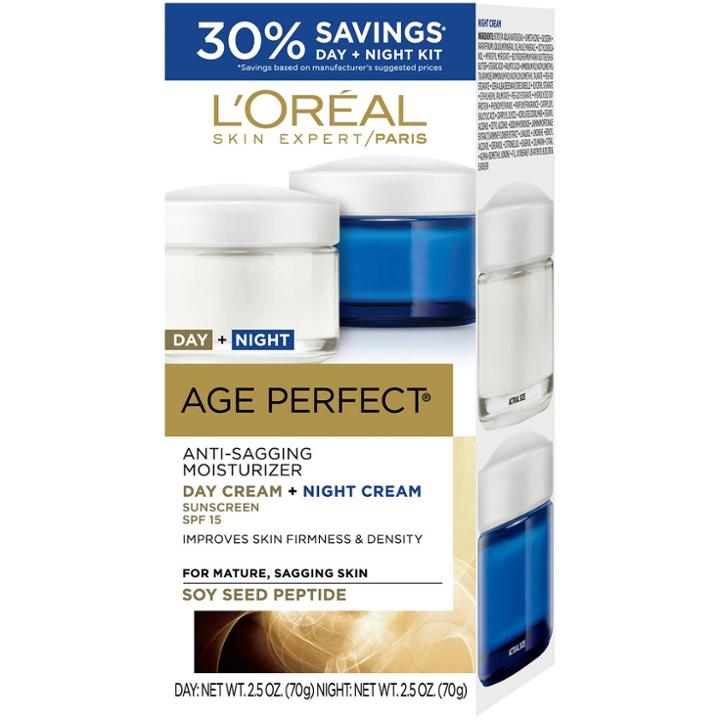 L'oreal Paris L'oral Paris Age Perfect Anti-sagging Day + Night Cream - Kit