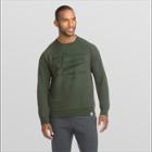 Hanes 1901 Men's Graphic V-notch Raglan Pullover Sweatshirt - Forest Grove