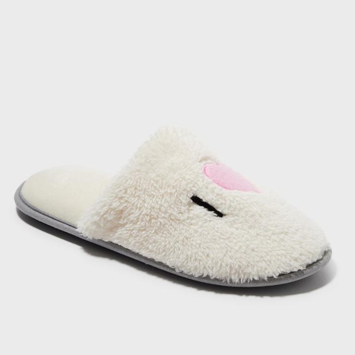 Target Women's Dearfoams Slide Slippers - Off White