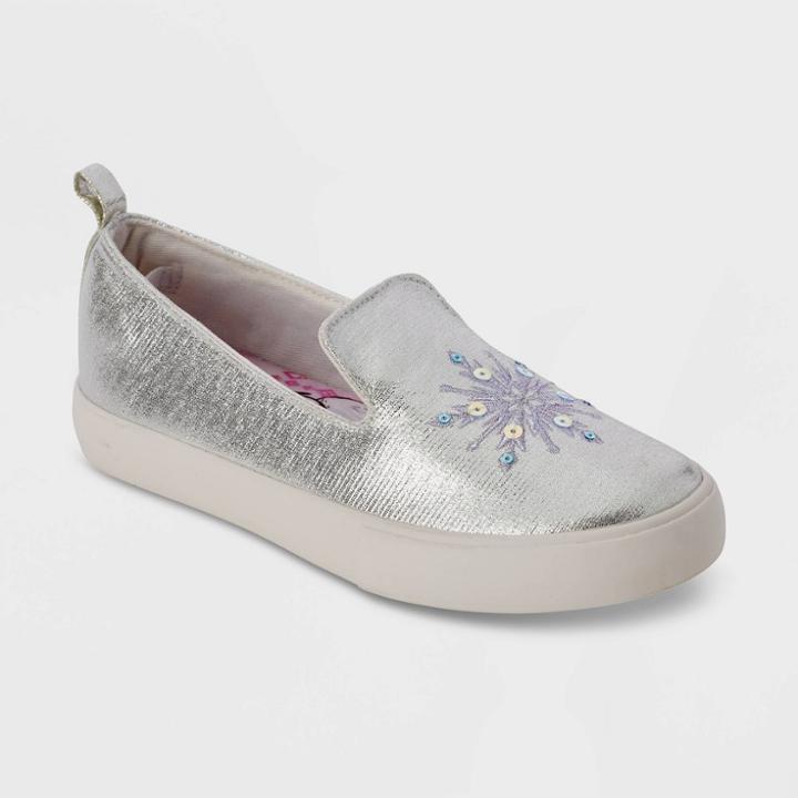 Kids' Disney Frozen Sneaker - Silver 6 - Disney