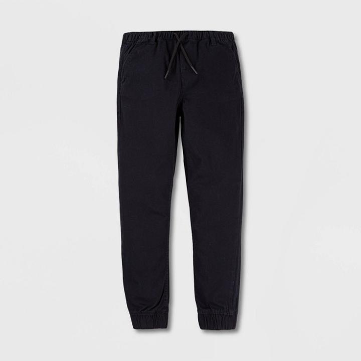 Levi's Girls' Twill Jogger Pants - Black