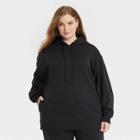 Women's Plus Size Hooded Sweatshirt - Universal Thread Hematite