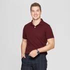 Men's Slim Fit Short Sleeve Loring Polo Shirt - Goodfellow & Co Pomegranate