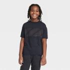 Boys' Chest Striped T-shirt - All In Motion Black