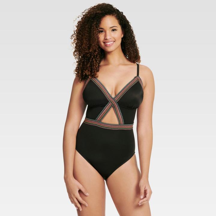 Beach Betty By Miracle Brands Women's One Piece Swimsuit