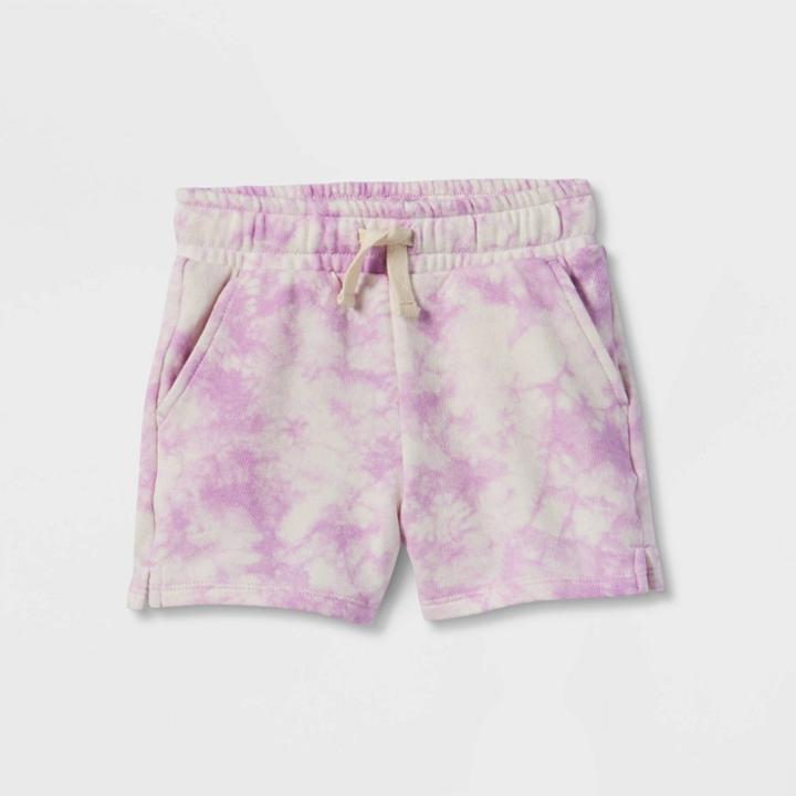 Toddler Shorter-length Knit Shorts - Cat & Jack Light Purple