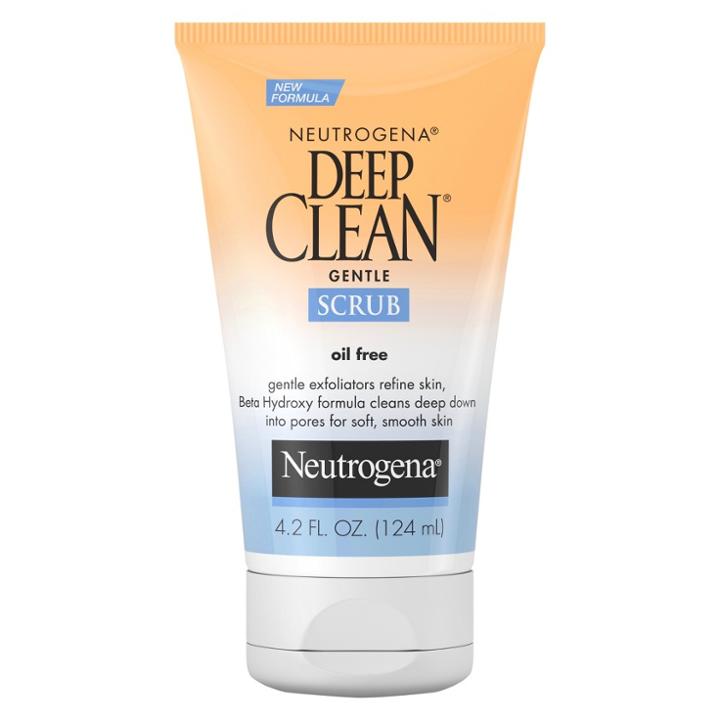 Neutrogena Deep Clean Gentle Face Scrub With Salicylic Acid