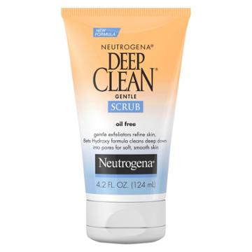 Neutrogena Deep Clean Gentle Face Scrub With Salicylic Acid