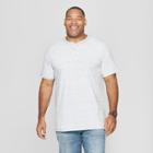 Men's Big & Tall Regular Fit Short Sleeve Henley Shirt - Goodfellow & Co White