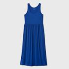 Women's Plus Size Sleeveless A-line Babydoll Dress - Ava & Viv Blue X
