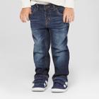 Toddler Boys' Straight Jeans - Cat & Jack Dark Blue