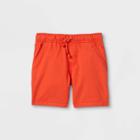 Toddler Boys' Woven Pull-on Shorts - Cat & Jack Orange