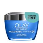 Olay Regenerist Hyaluronic + Peptide 24 Face Moisturizer Gel Fragrance-free