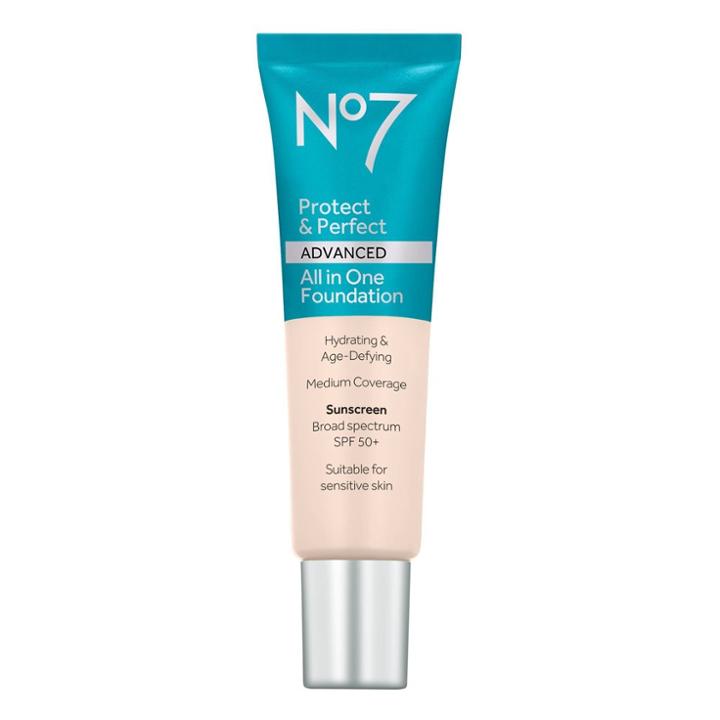 No7 Protect & Perfect Advanced All In One Foundation Cool Ivory Spf