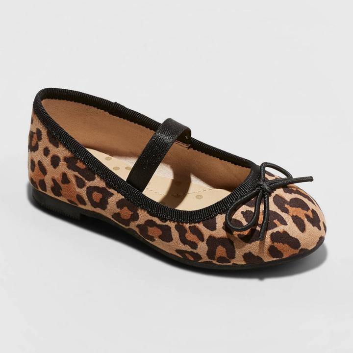 Toddler Girls' Becca American Girl Ballet Flats - Cat & Jack Brown