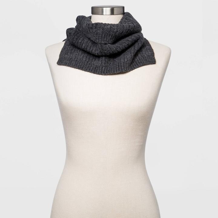 Women's Rib Snood - Universal Thread Black