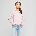 Women's Long Sleeve Cold Elbow Pullover - Grayson Threads (juniors') Lilac