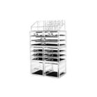 Sorbus Cosmetic Makeup And Jewelry Storage Case Tower Display Organizer