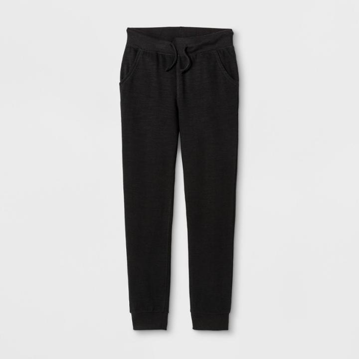 Girls' French Terry Pants - Cat & Jack Black