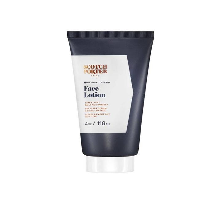 Scotch Porter Moisture Defend Face Lotion - 3.4oz, Adult Unisex