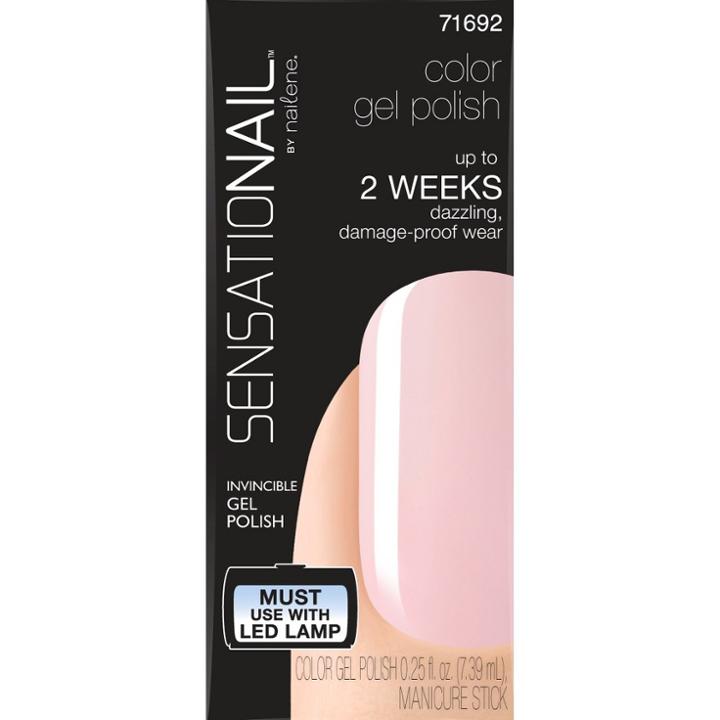 Sensationail Gel Polish Babydoll Pink