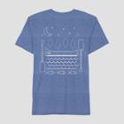 Men's Short Sleeve Summer Nights Graphic T-shirt - Awake Blue