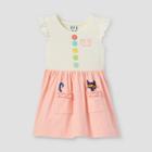 Toddler Girls' Pete The Cat Dress - Pink
