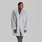 Women's Plus Size Faux Fur Jacket - Wild Fable