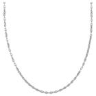 Target Women's Wavy Oval Link Chain In Sterling Silver - Gray