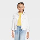 Girls' Denim Jacket - Cat & Jack White