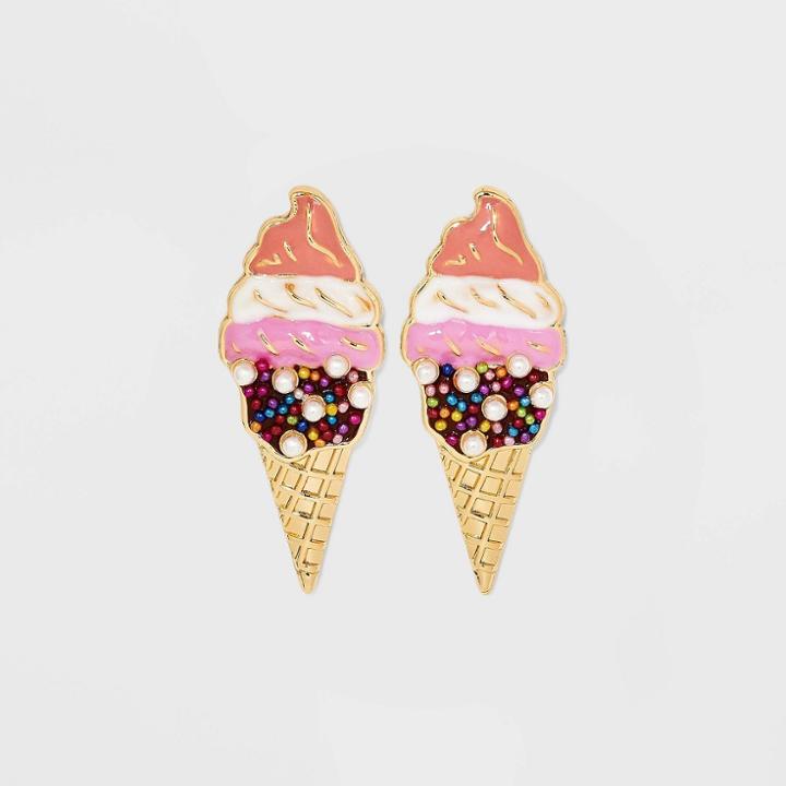 Sugarfix By Baublebar 'i Scream, You Scream' Statement Earrings, One Color