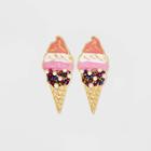 Sugarfix By Baublebar 'i Scream, You Scream' Statement Earrings, One Color