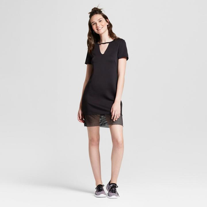 Women's Active Mesh Spacer Dress - Joylab Black