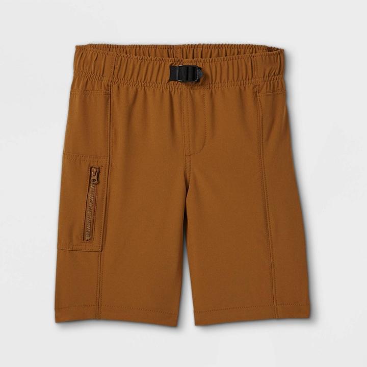 Boys' Quick Dry Cargo Chino Shorts - Cat & Jack Brown