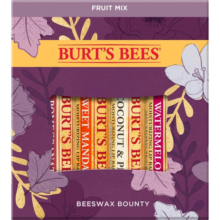 Burt's Bees Beeswax Bounty Fruit Lip Balm Gift