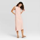 Women's Sleeveless Knit Dress - Universal Thread Pink