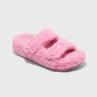 Women's Stella Double Strap Slide Slippers - Stars Above Pink
