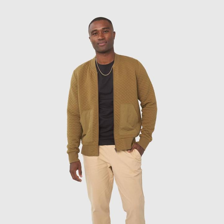 United By Blue Men's Bomber Jacket - Rosemary