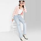 Women's Super-high Rise Distressed Flare Jeans - Wild Fable