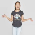 Hasbro Girls' Uglydolls Short Sleeve T-shirt - Charcoal Heather