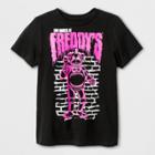 Boys' Five Nights At Freddy's Figure Short Sleeve Graphic T-shirt - Black