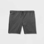 Men's Big & Tall 9.5 Regular Fit Adaptive Tech Chino Shorts - Goodfellow & Co Charcoal Gray