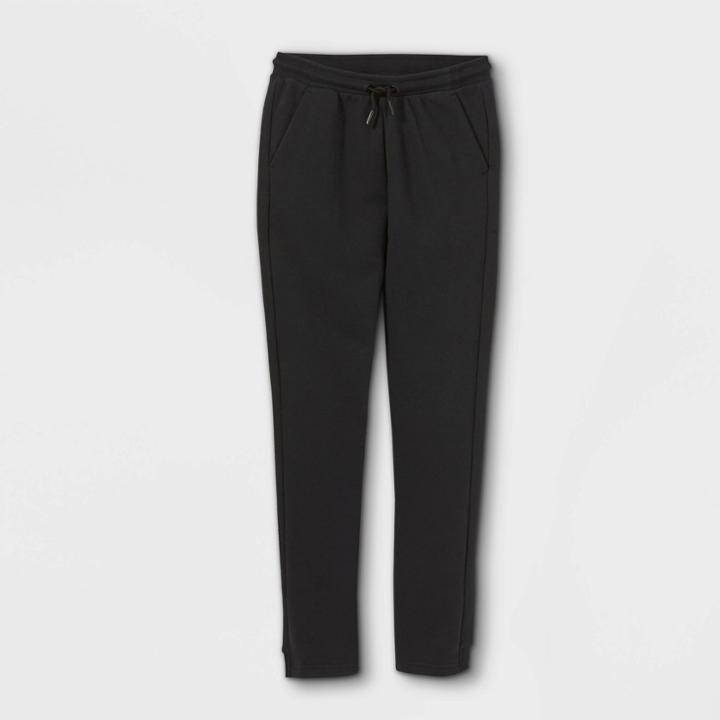 Boys' Fleece Joggers - All In Motion Black