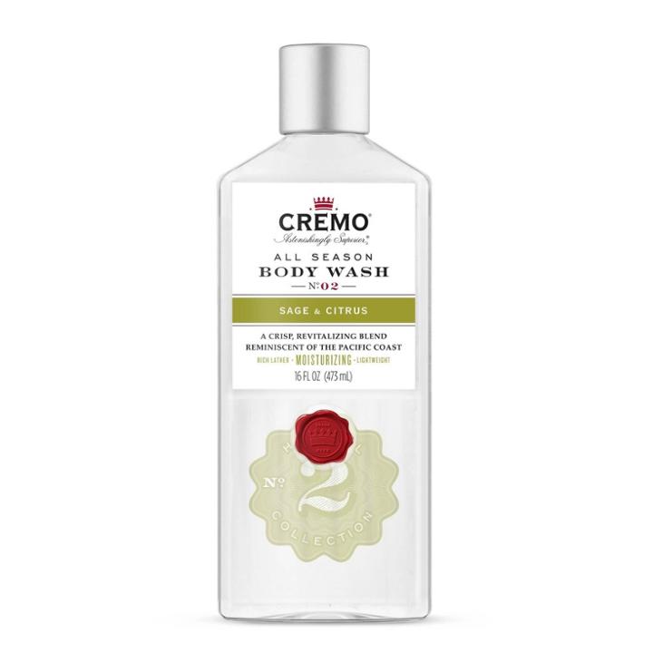 Cremo Sage & Citrus Body Wash - 16 Fl Oz, Adult Unisex