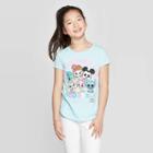 Girls' Disney Doorables Short Sleeve T-shirt - Aqua